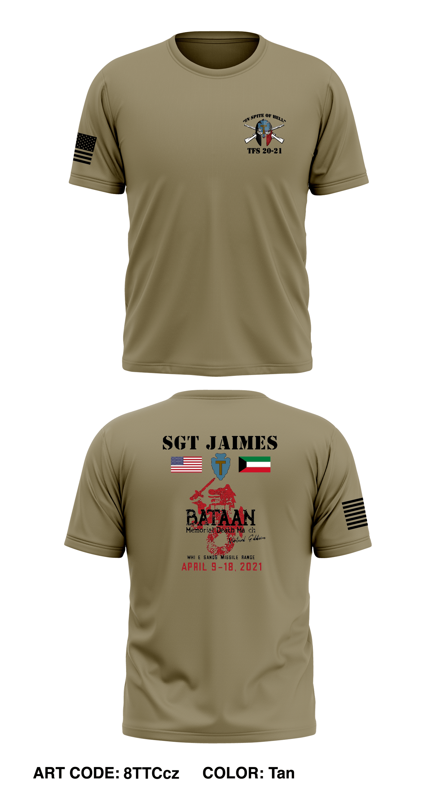 36ID Store 1 Core Men's SS Performance Tee - 8TTCcz