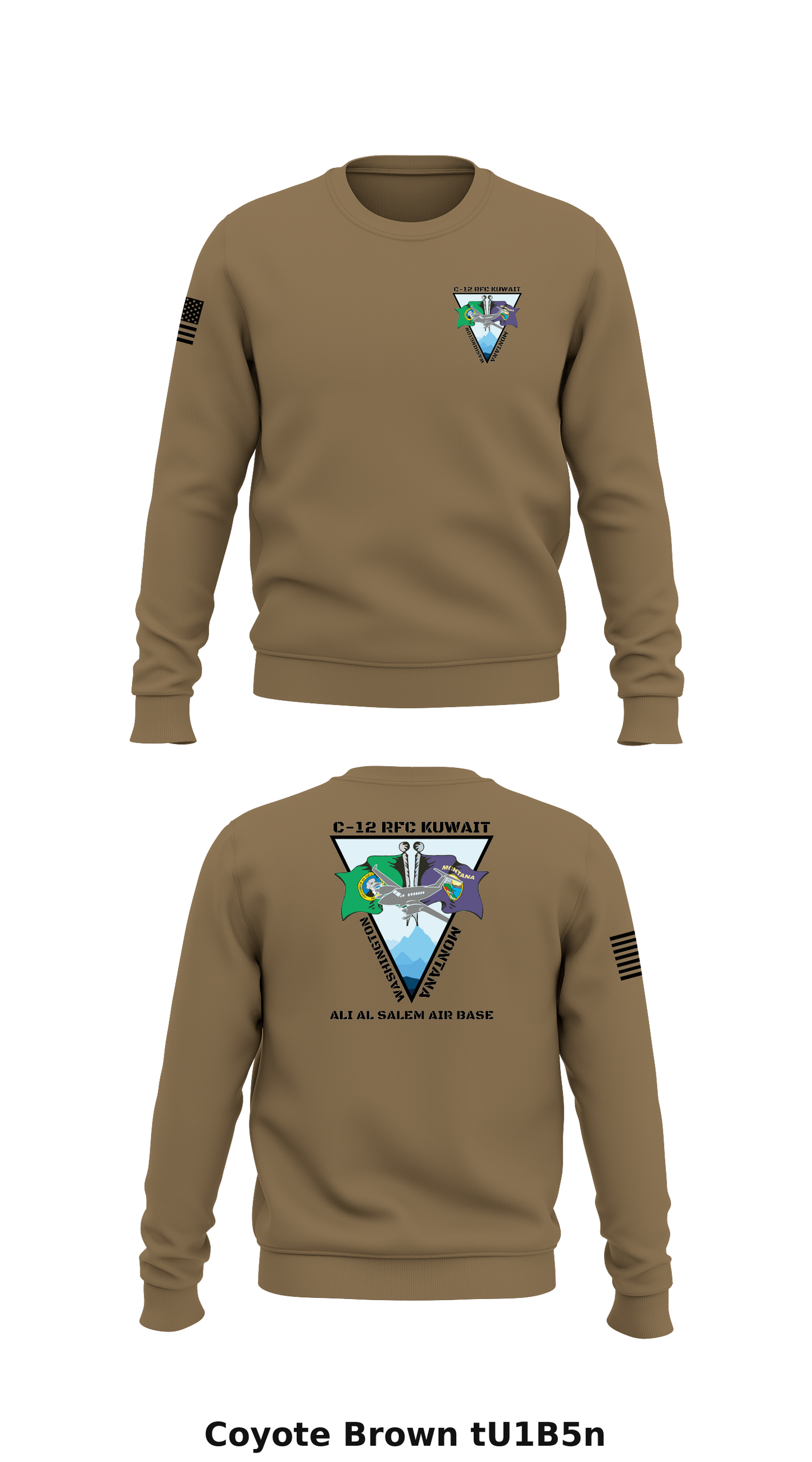 C-12 RFC Kuwait Store 1 Core Men's Crewneck Performance Sweatshirt - tU1B5n