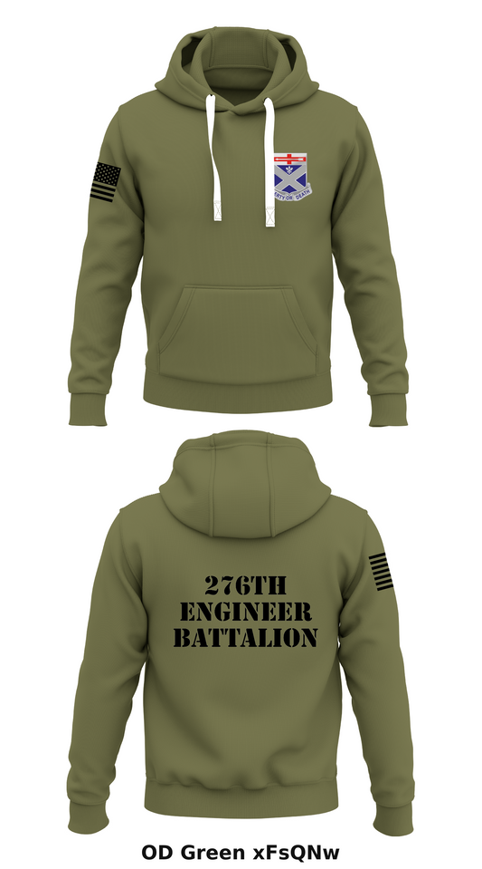 276th engineer battalion  Store 1  Core Men's Hooded Performance Sweatshirt - xFsQNw