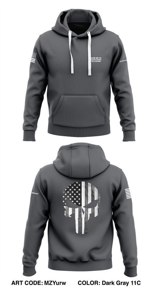 94th MP Co Store 1  Core Men's Hooded Performance Sweatshirt - MZYurw