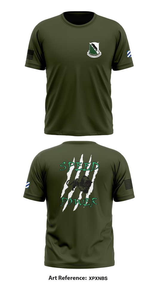 3-69 AR 1ABCT 3ID Store 1 Core Men's SS Performance Tee - XpXNbs