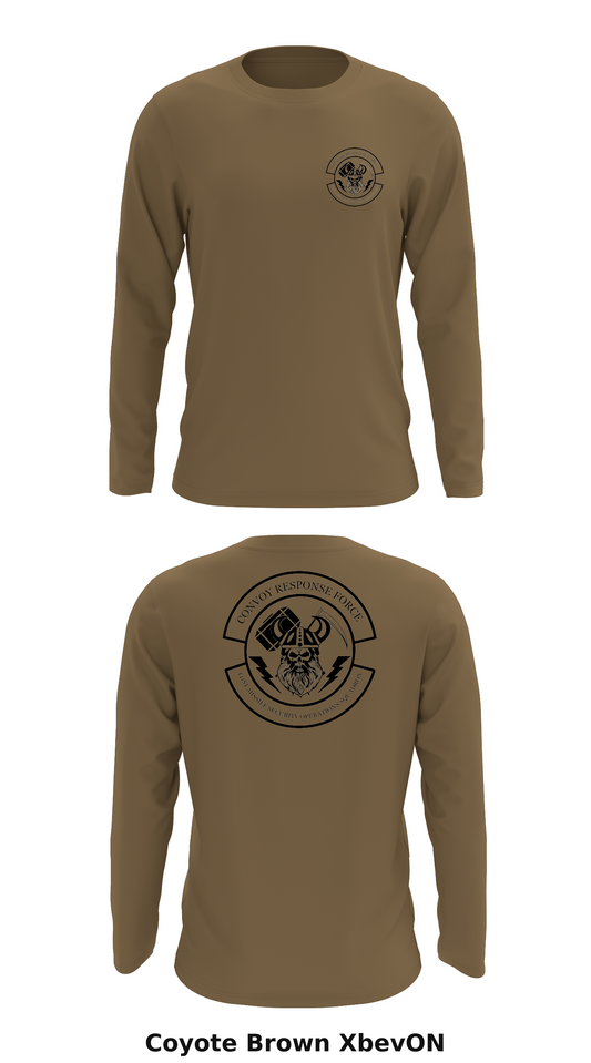 341 MSOS/CRF Store 1 Core Men's LS Performance Tee - XbevON