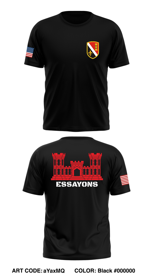 225th EN BDE Store 1 Core Men's SS Performance Tee - aYaxMQ