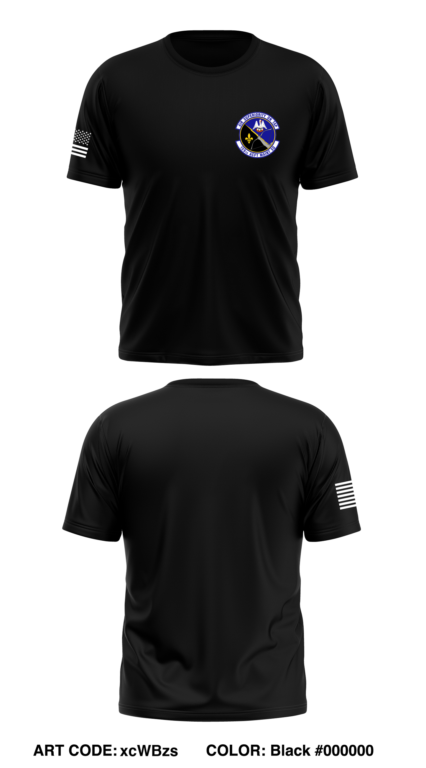 159th AMXS Store 1 Core Men's SS Performance Tee - xcWBzs