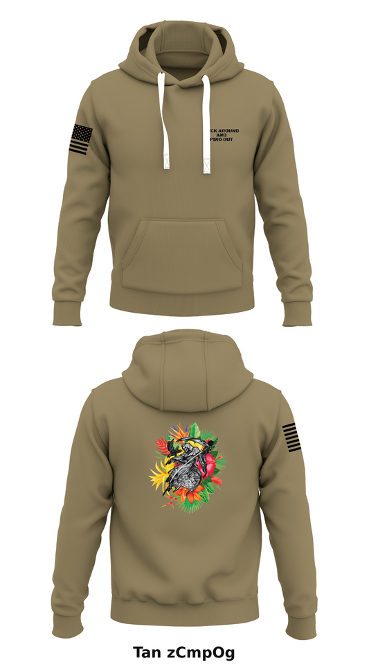 A Co, 4 BN, 23rd IN Store 1  Core Men's Hooded Performance Sweatshirt - zCmpOg