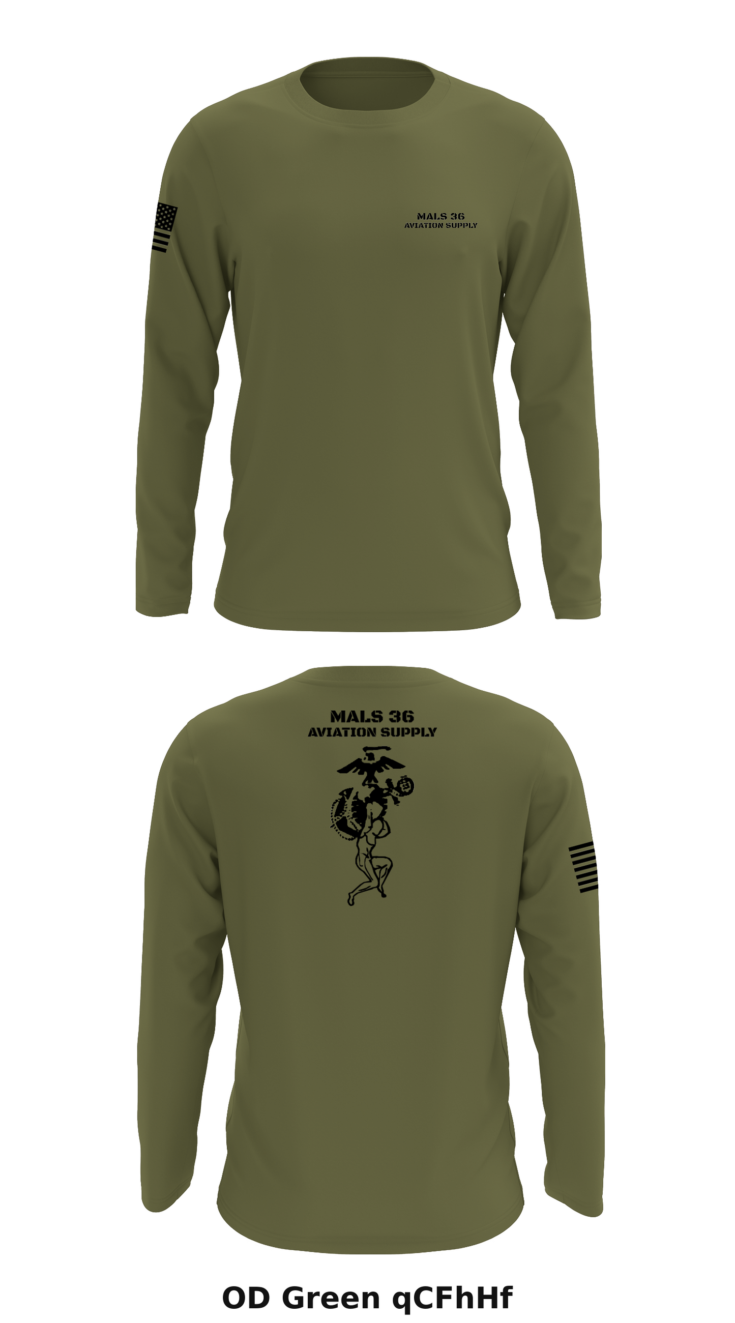 MALS 36 Aviation Supply Store 1 Core Men's LS Performance Tee - qCFhHf