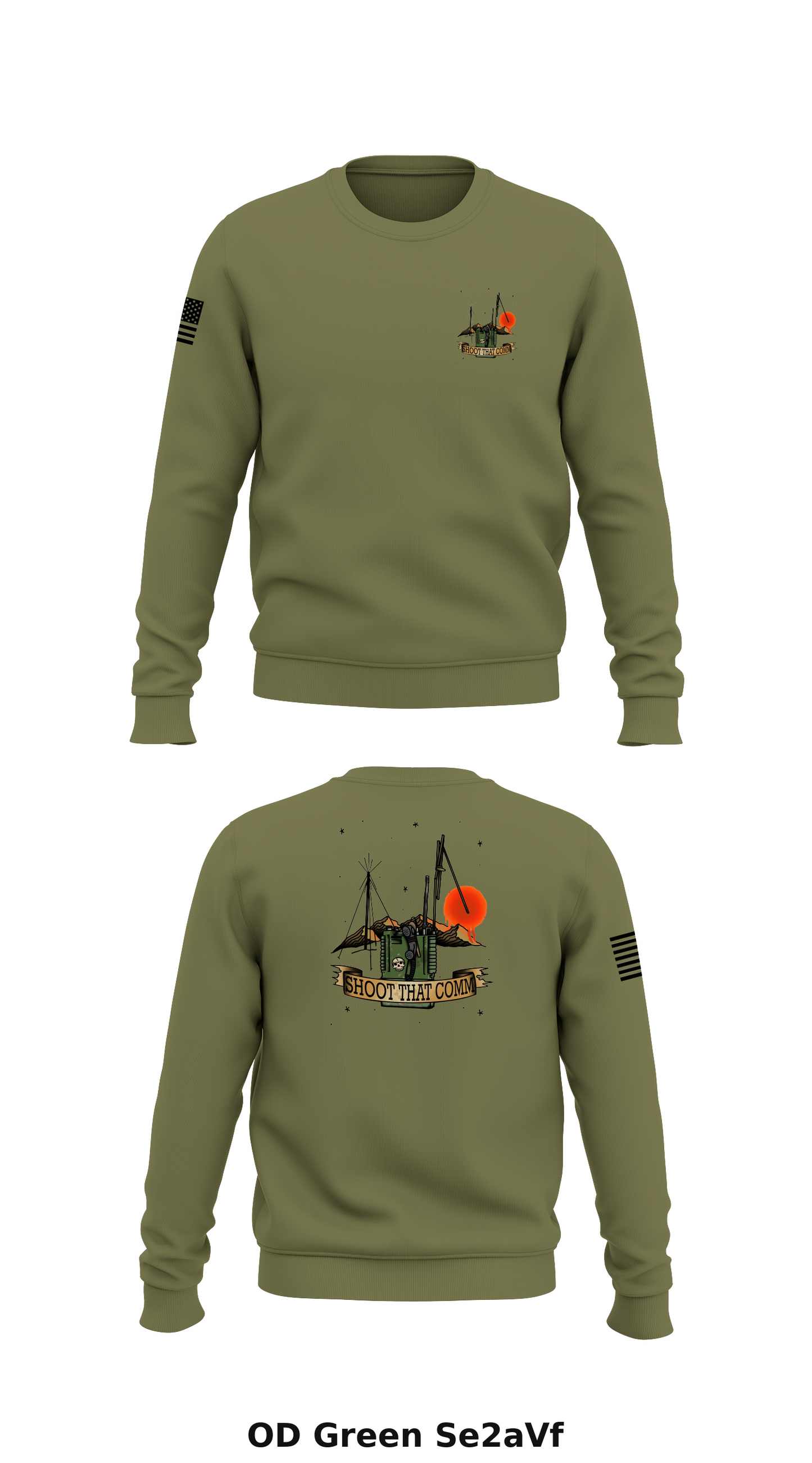 Oscar Comm 5/14 Store 1 Core Men's Crewneck Performance Sweatshirt - Se2aVf
