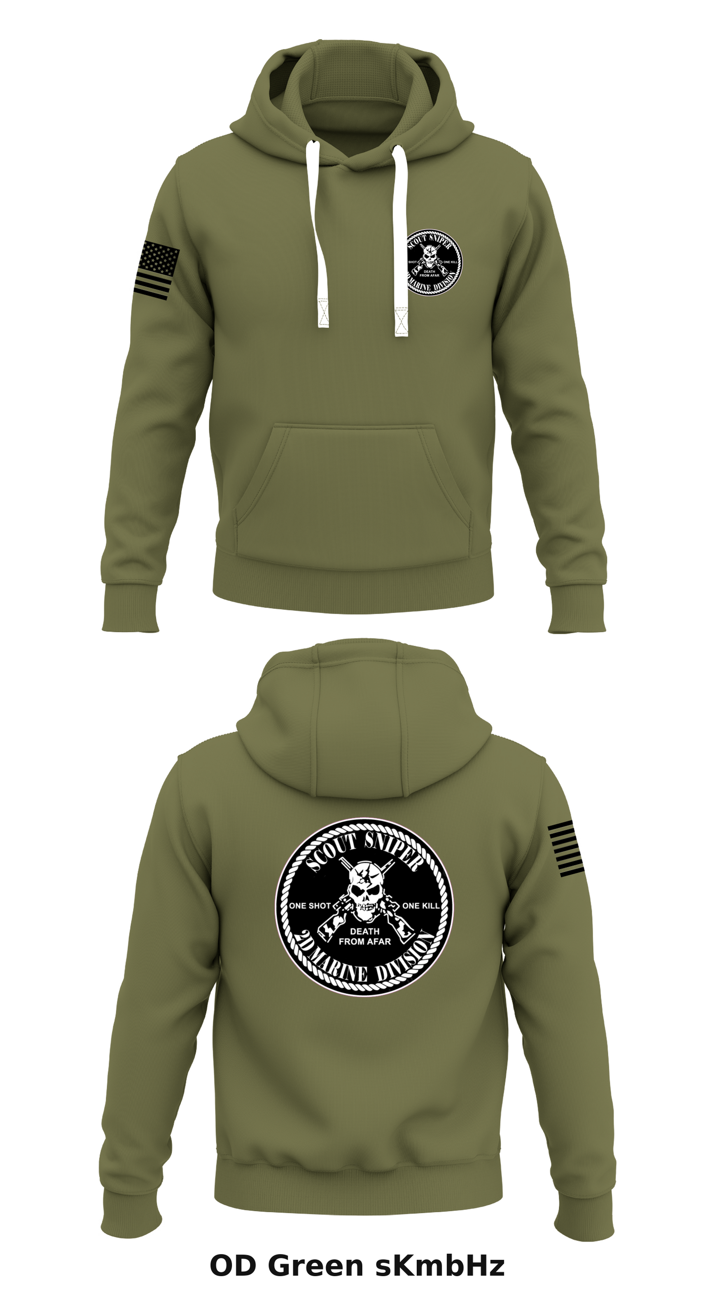 1st BN 2nd MAR DIV Store 1  Core Men's Hooded Performance Sweatshirt - sKmbHz