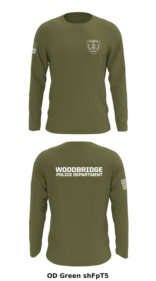 Woodbridge Police Department Store 1 Core Men's LS Performance Tee - shFpT5