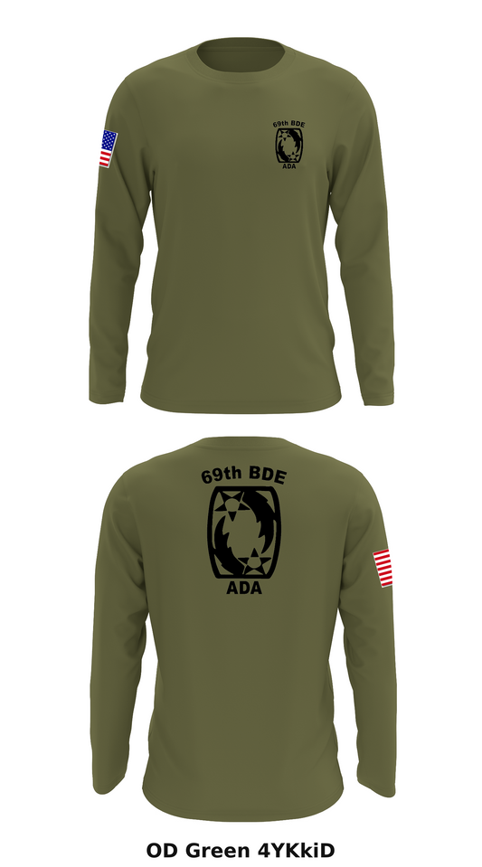 69th ADA Store 1 Core Men's LS Performance Tee - 4YKkiD