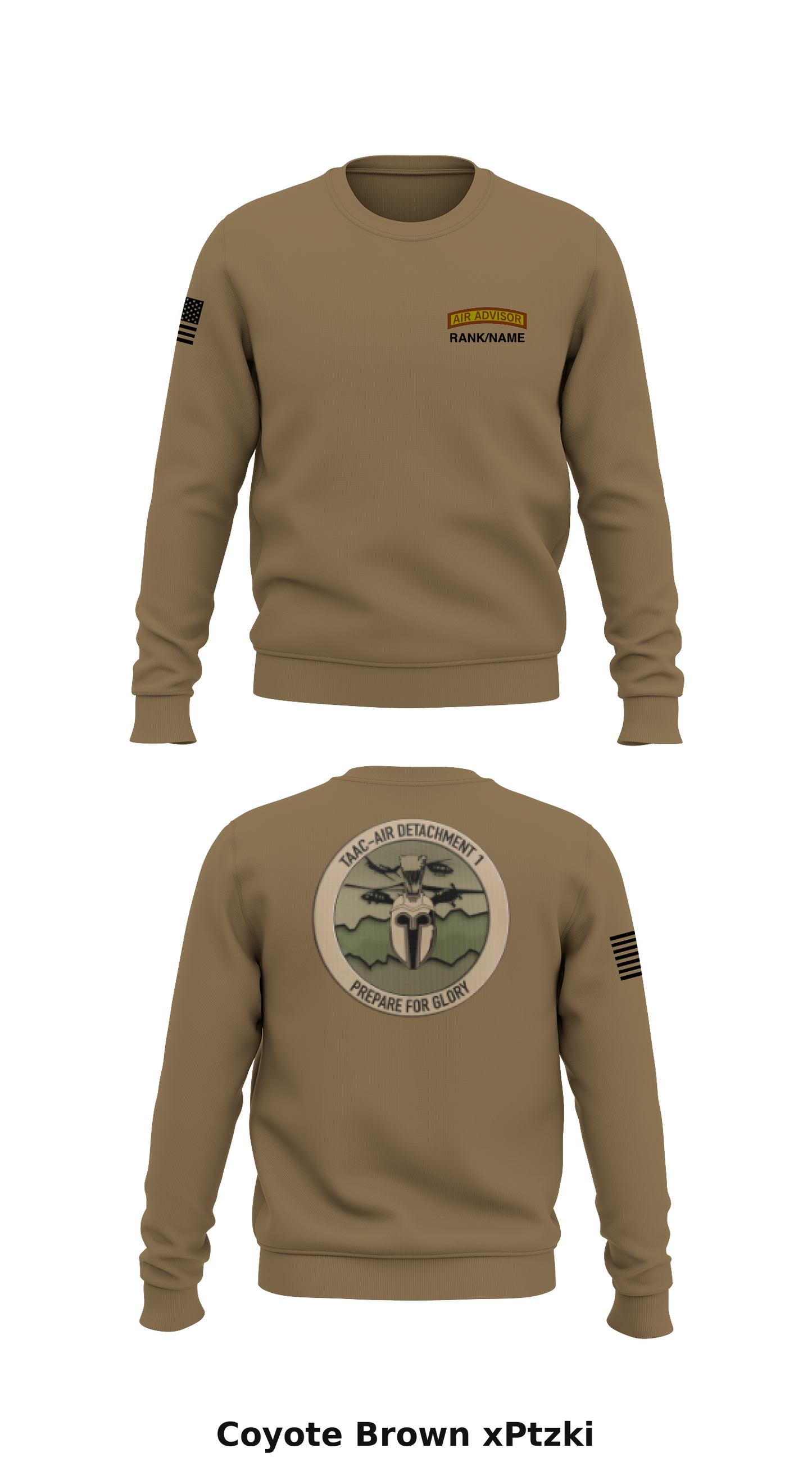 FORWARD OPERATING BASE OQAB Store 1 Core Men's Crewneck Performance Sweatshirt - xPtzki