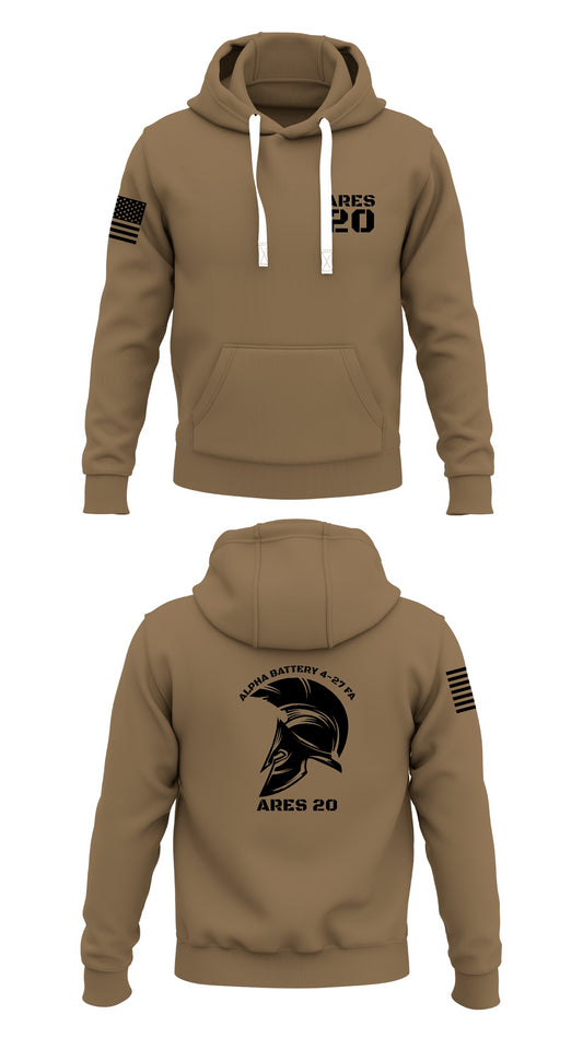 Alpha Battery 4-27 FA Store 1  Core Men's Hooded Performance Sweatshirt - 99126391052