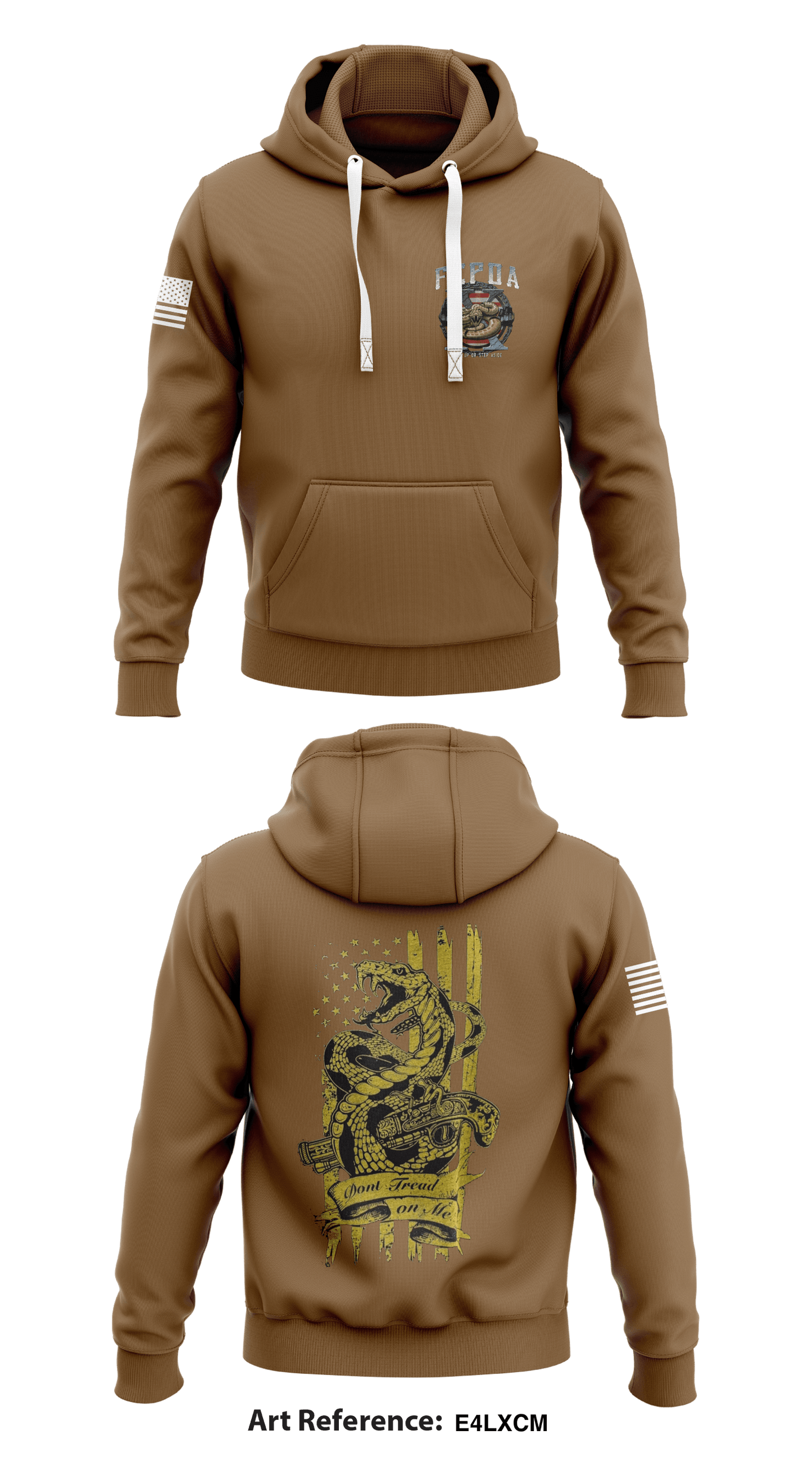NAWS CHINA LAKE FCPOA  Store 1  Core Men's Hooded Performance Sweatshirt - E4LxcM