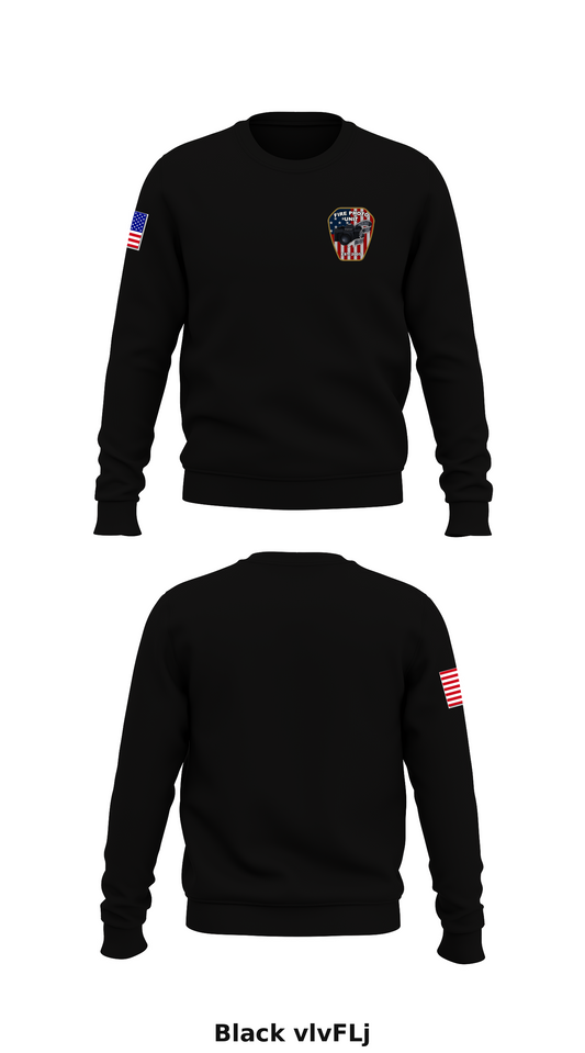 Fire Photo Unit Store 1 Core Men's Crewneck Performance Sweatshirt - vlvFLj