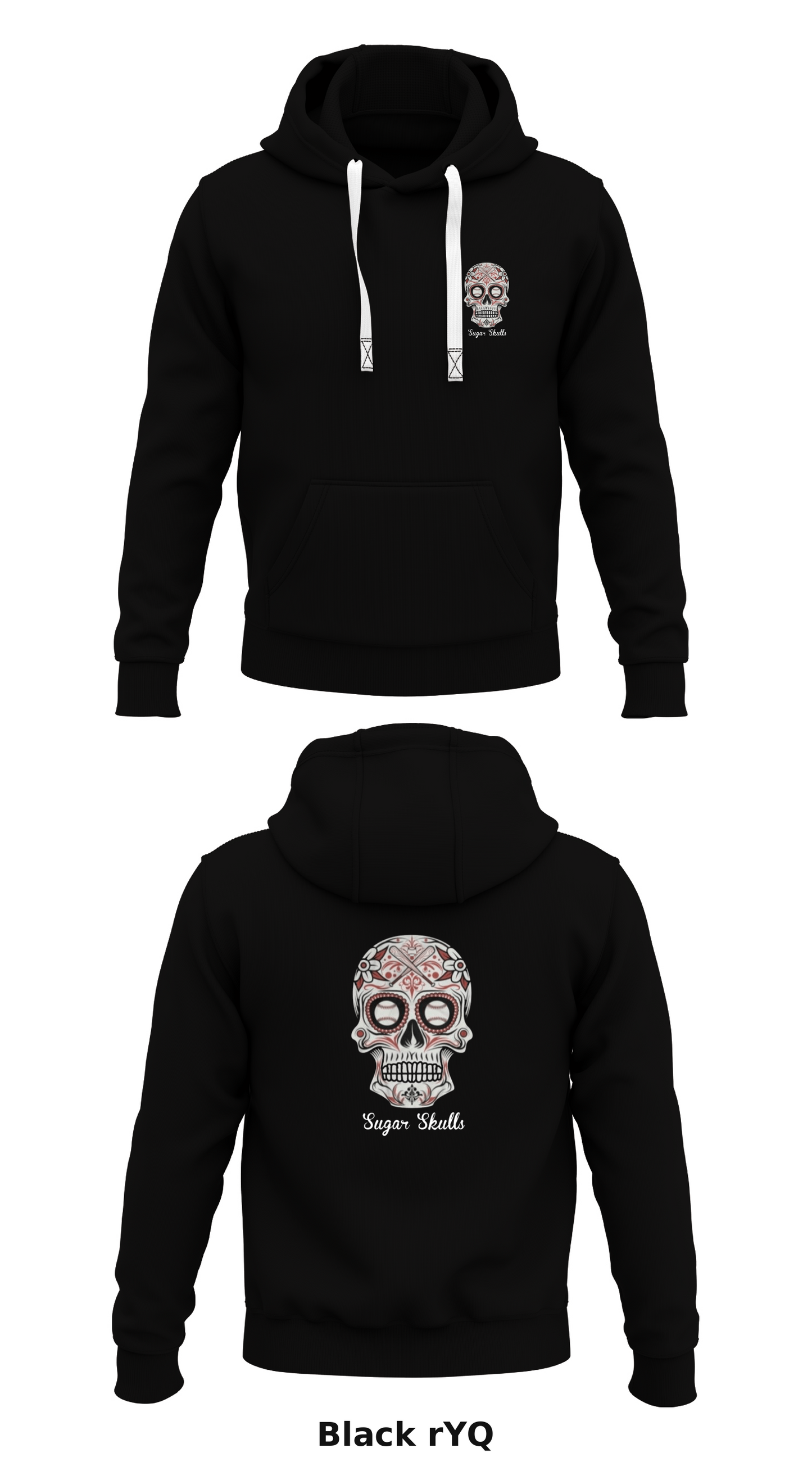 Sugar Skulls Store 1  Core Men's Hooded Performance Sweatshirt - rYQ