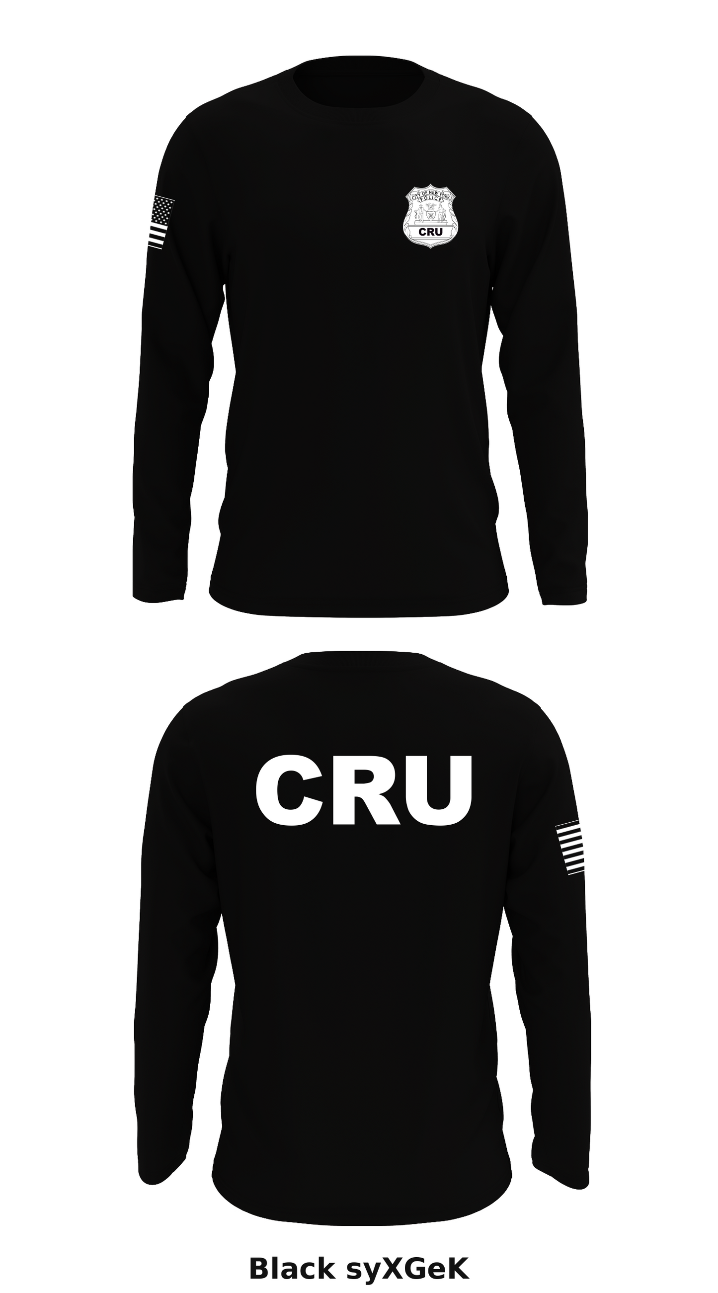 Co-Response Unit Store 1 Core Men's LS Performance Tee - syXGeK