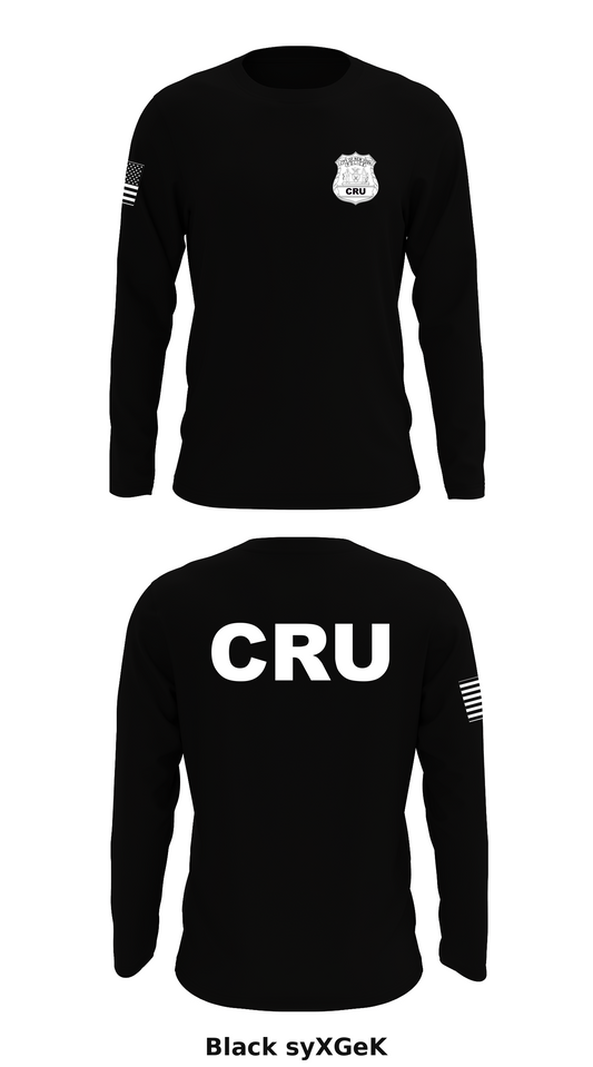 Co-Response Unit Store 1 Core Men's LS Performance Tee - syXGeK