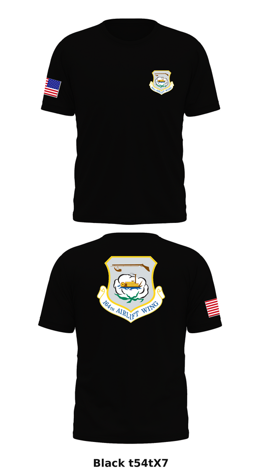 164th Airlift Wing Store 1 Core Men's SS Performance Tee - t54tX7