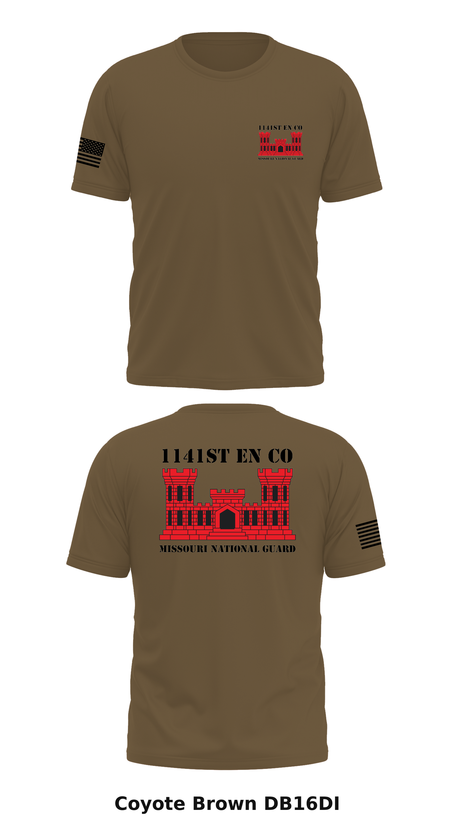 1141st EN CO Store 1 Core Men's SS Performance Tee - DB16DI