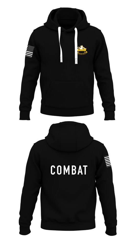 1-8 cavalry  Store 1  Core Men's Hooded Performance Sweatshirt - 98867138019