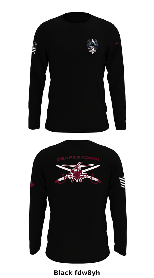 D TRP 2-6 CAV Store 1 Core Men's LS Performance Tee - fdw8yh