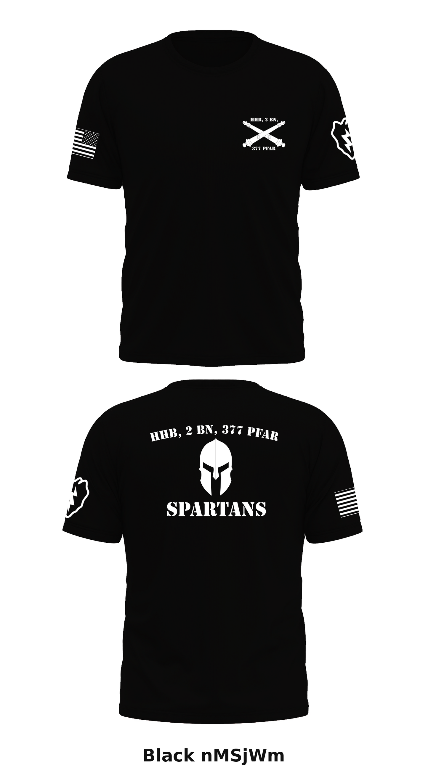 HHB, 2 BN, 377 PFAR  Store 1 Core Men's SS Performance Tee - nMSjWm