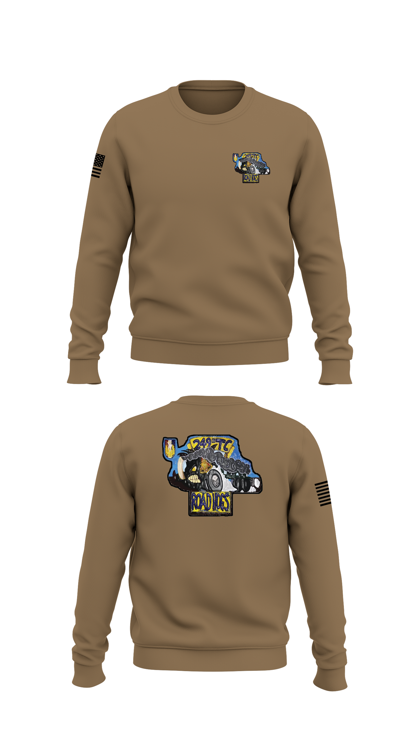 249th Transportation Company Store 1 Core Men's Crewneck Performance Sweatshirt - 45123961051