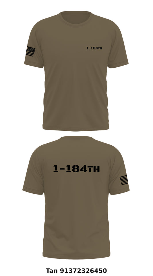 1-184th Store 1 Core Men's SS Performance Tee - 91372326450