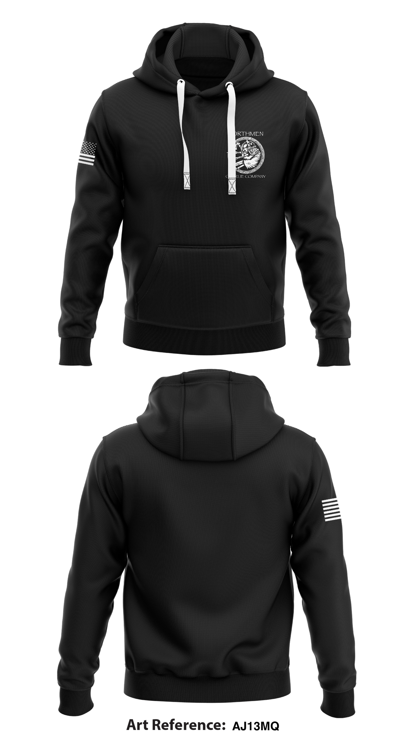 Charlie company, 92nd CA BN Store 1  Core Men's Hooded Performance Sweatshirt - aj13Mq