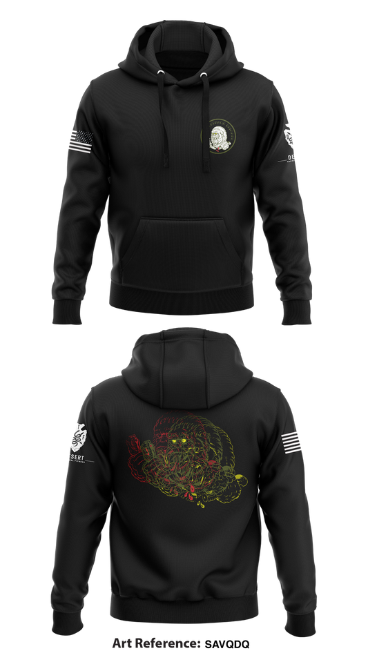Desert Tactical Fitness Store 1  Core Men's Hooded Performance Sweatshirt - sAvQdQ