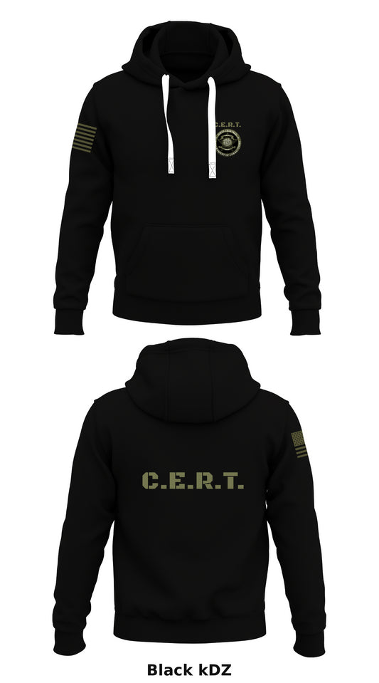 C.E.R.T. Store 1  Core Men's Hooded Performance Sweatshirt - kDZ