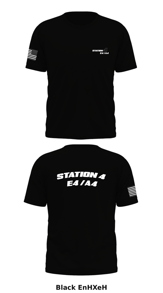 Station 4 E4/A4 Store 1 Core Men's SS Performance Tee - EnHXeH