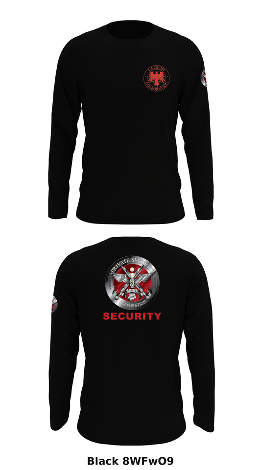 Security Guard Force Team Store 1 Core Men's LS Performance Tee - 8WFwO9