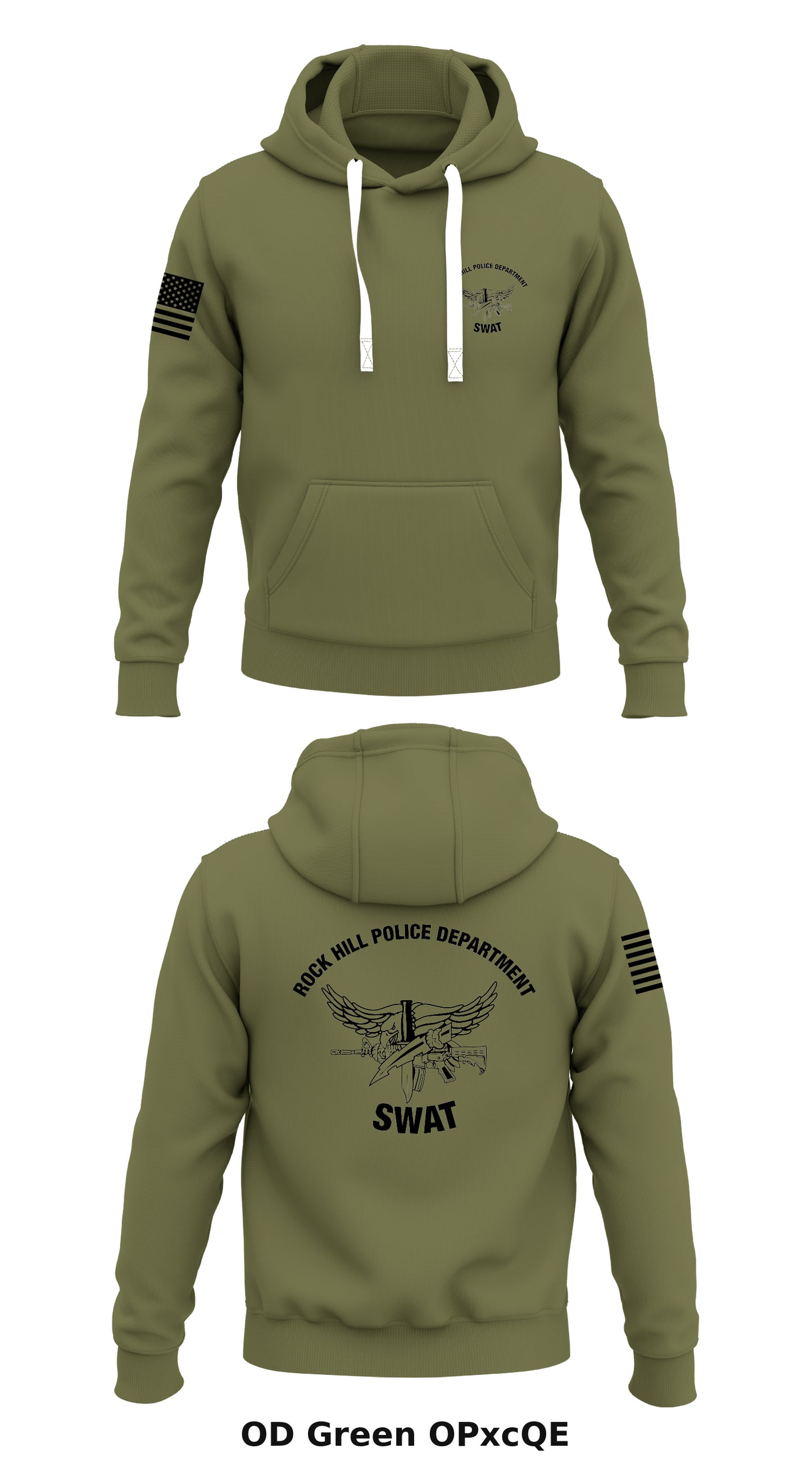 SWAT Store 2  Core Men's Hooded Performance Sweatshirt - OPxcQE