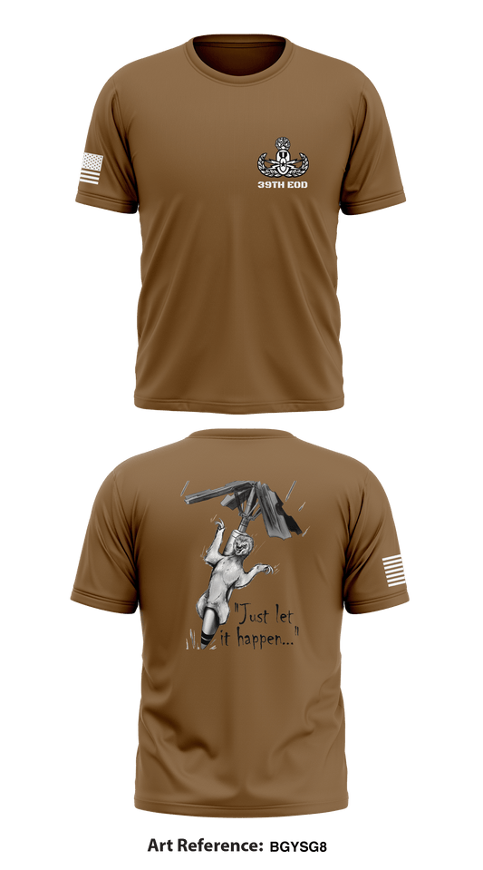 39th EOD Store 1 Core Men's SS Performance Tee - BGYsg8