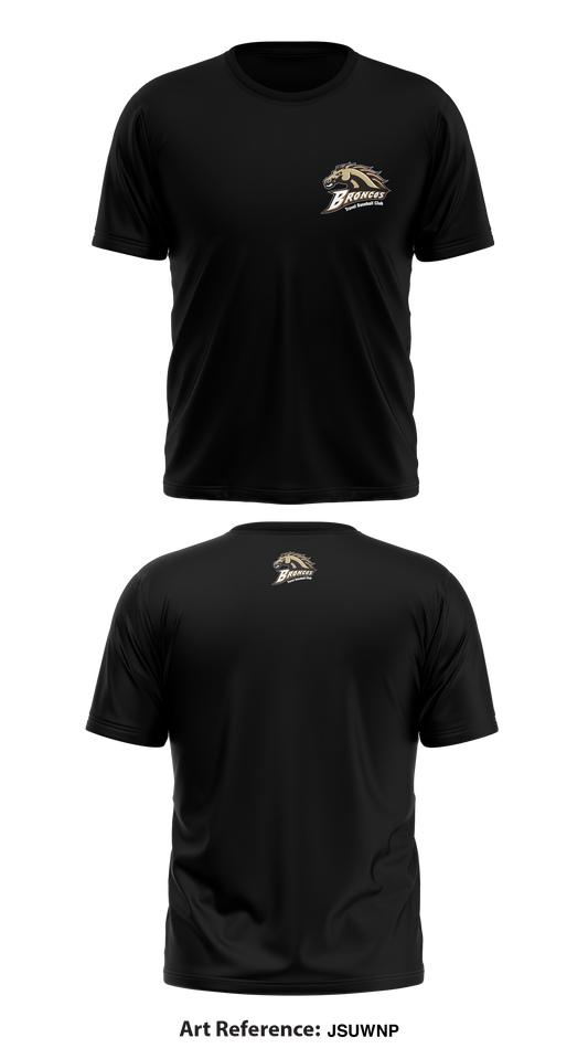 West Michigan Broncos Fan Store 1 Core Men's SS Performance Tee - JSuWNp