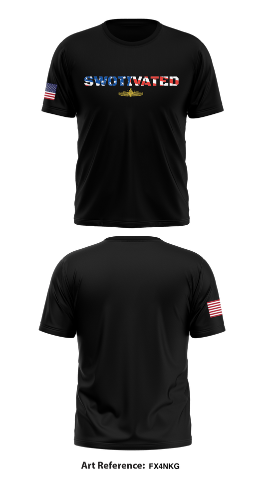 Surface Warfare Officer Store 1 Core Men's SS Performance Tee - Fx4NKG