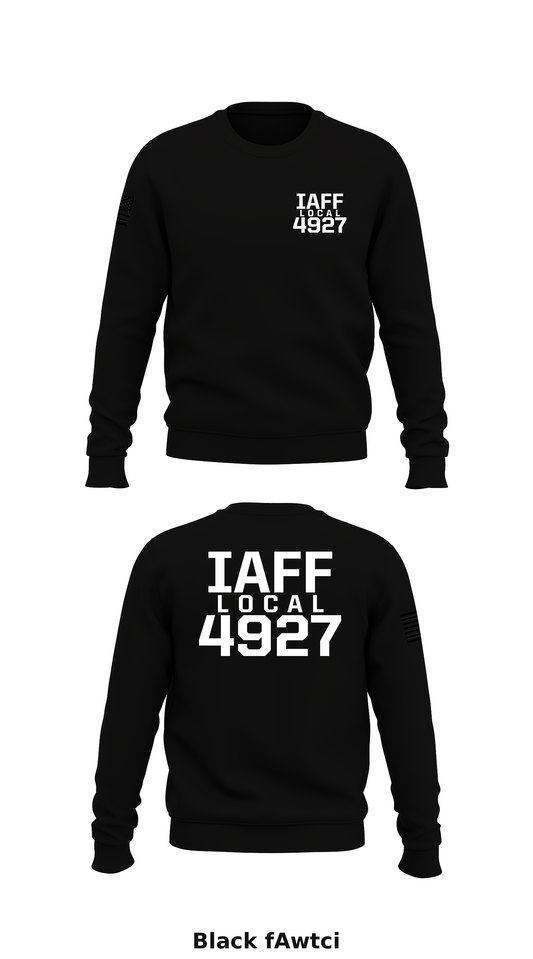 IAFF Local 4927 Store 1 Core Men's Crewneck Performance Sweatshirt - fAwtci