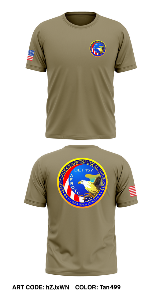 AFROTC Detachment 157 Store 1 Core Men's SS Performance Tee - hZJxWN