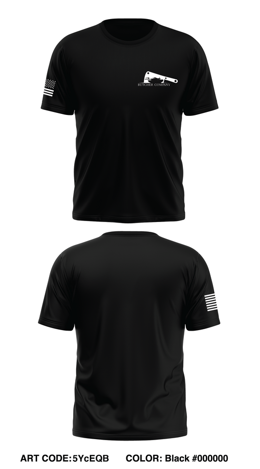 Butcher Co, 1-77 AR Core Men's SS Performance Tee - 5YcEQB