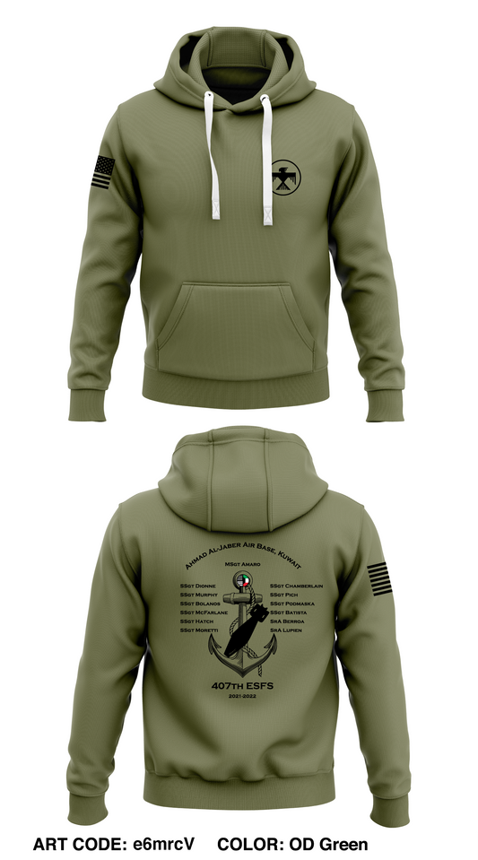 47th ESFS Store 1  Core Men's Hooded Performance Sweatshirt - e6mrcV