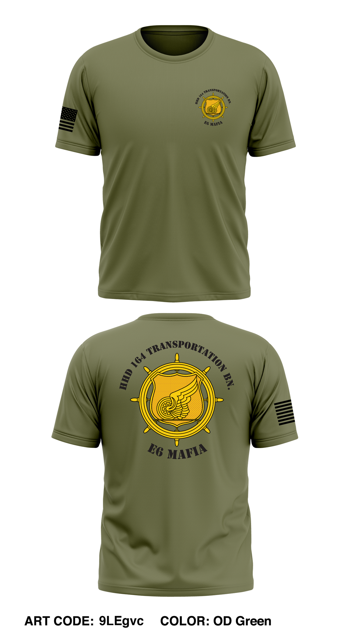 HHD 164 TRANSPORTATION BN.   Store 1 Core Men's SS Performance Tee - 9LEgvc