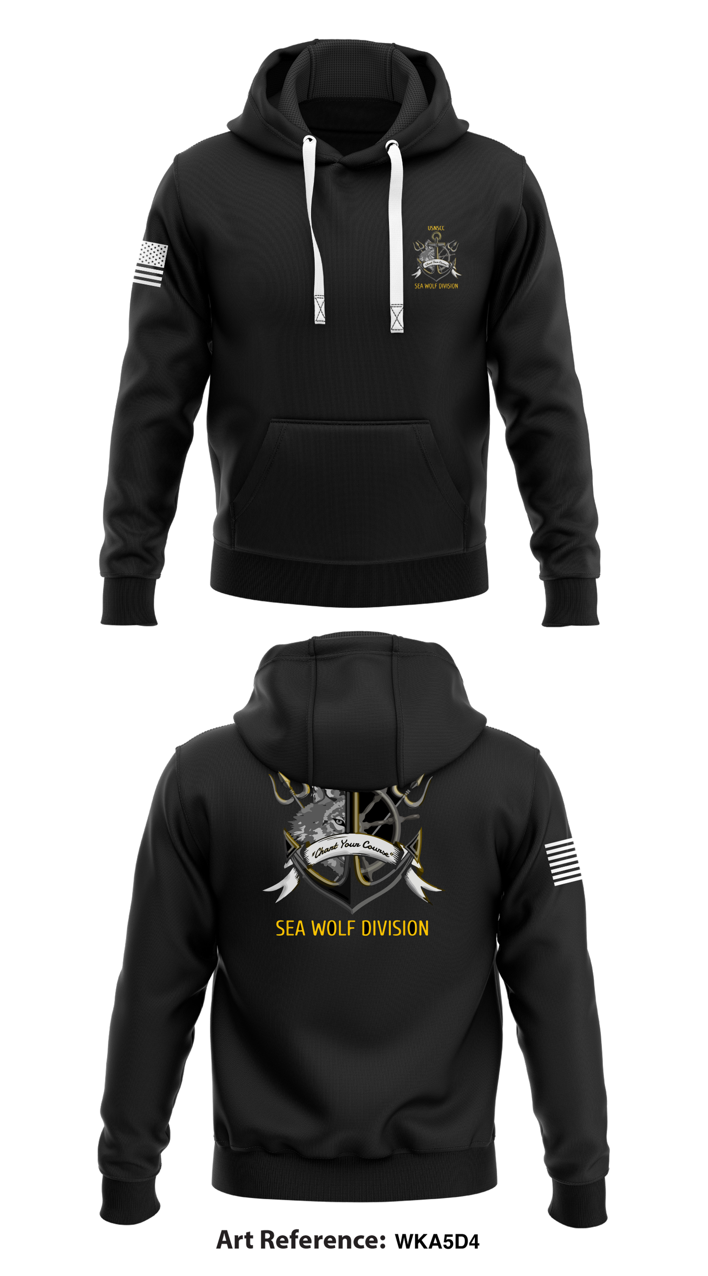 Sea Wolf Division - NBH Store 1  Core Men's Hooded Performance Sweatshirt - WKA5DA