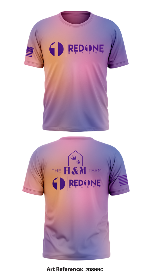 The H&M Team at Red 1 Realty Store 1 Core Men's SS Performance Tee - 2dSnNC