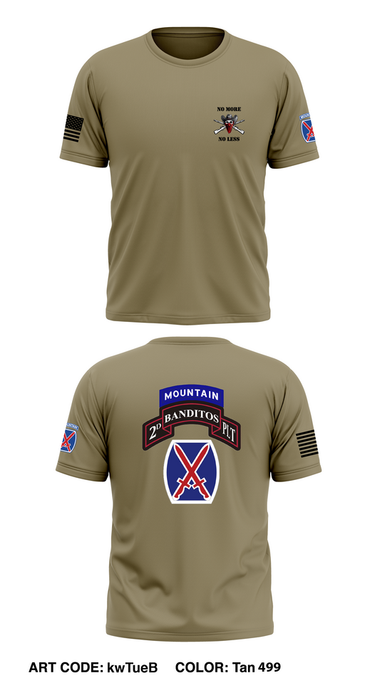 B CO, 2-4 IN REGT Store 1 Core Men's SS Performance Tee - kwTueB