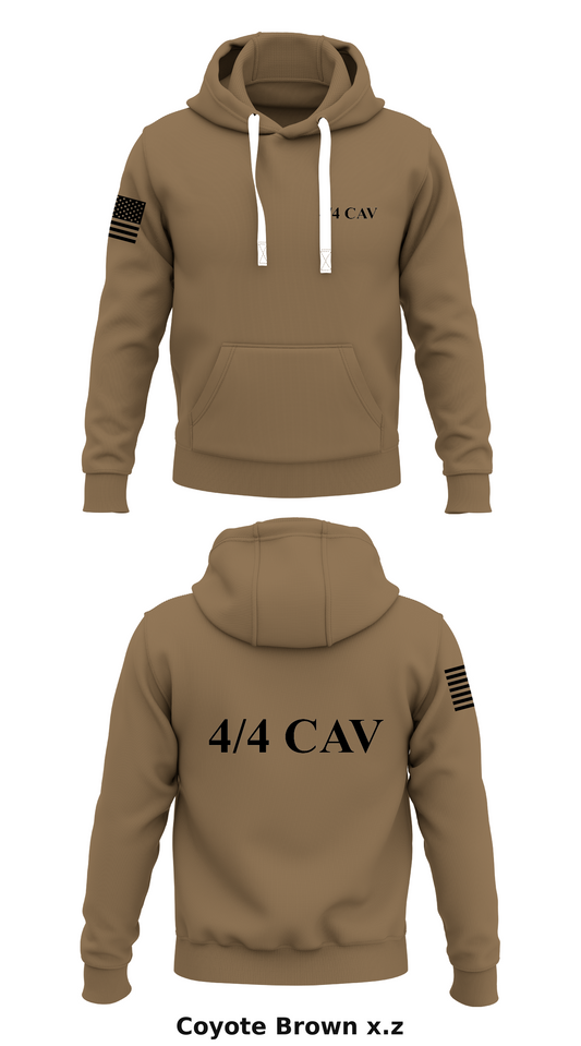 4/4 cav  Store 1  Core Men's Hooded Performance Sweatshirt - x.z
