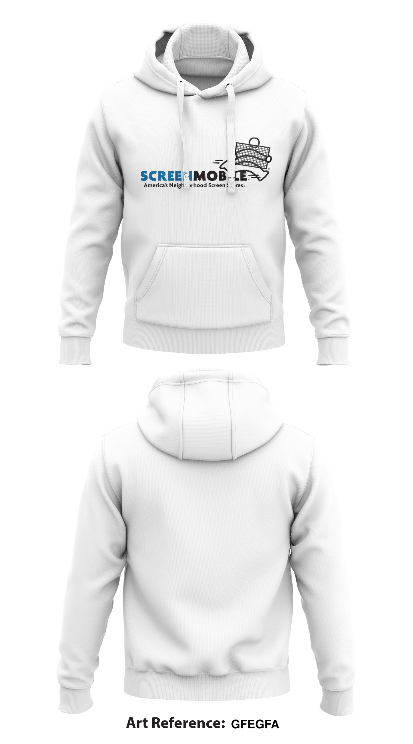 Screenmobile Store 2  Core Men's Hooded Performance Sweatshirt - GFEGFa