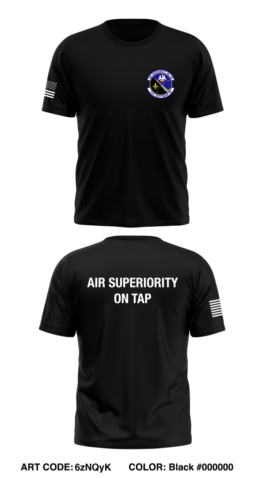 159th AMXS Store 1 Core Men's SS Performance Tee - 6zNQyK