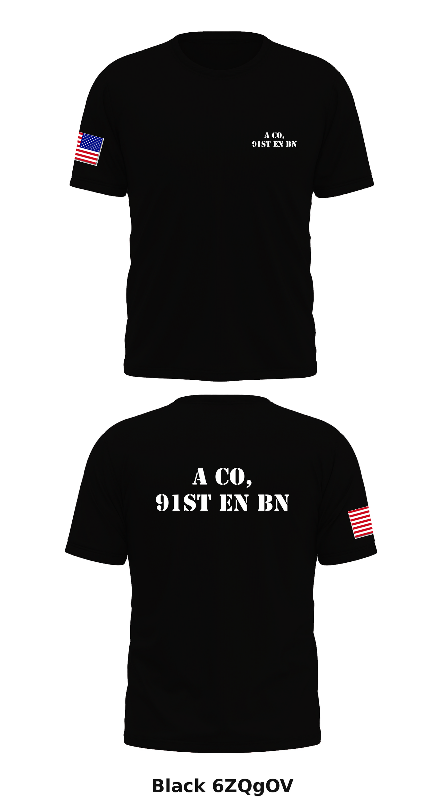 A co, 91st EN BN Store 1 Core Men's SS Performance Tee - 6ZQgOV