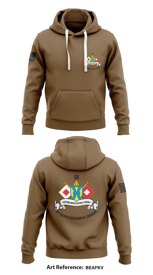 21st Theater Sustainment Command - G6 Store 1  Core Men's Hooded Performance Sweatshirt - bEAfkV